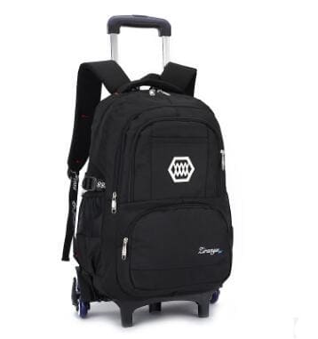 mochilas de niños con ruedas negras